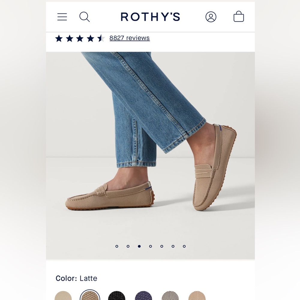 Rothy's Latte Loafers